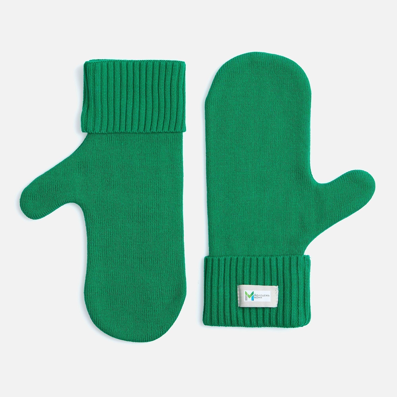 Лейбл тканевый Epsilon, XXS, светло-серый с логотипом