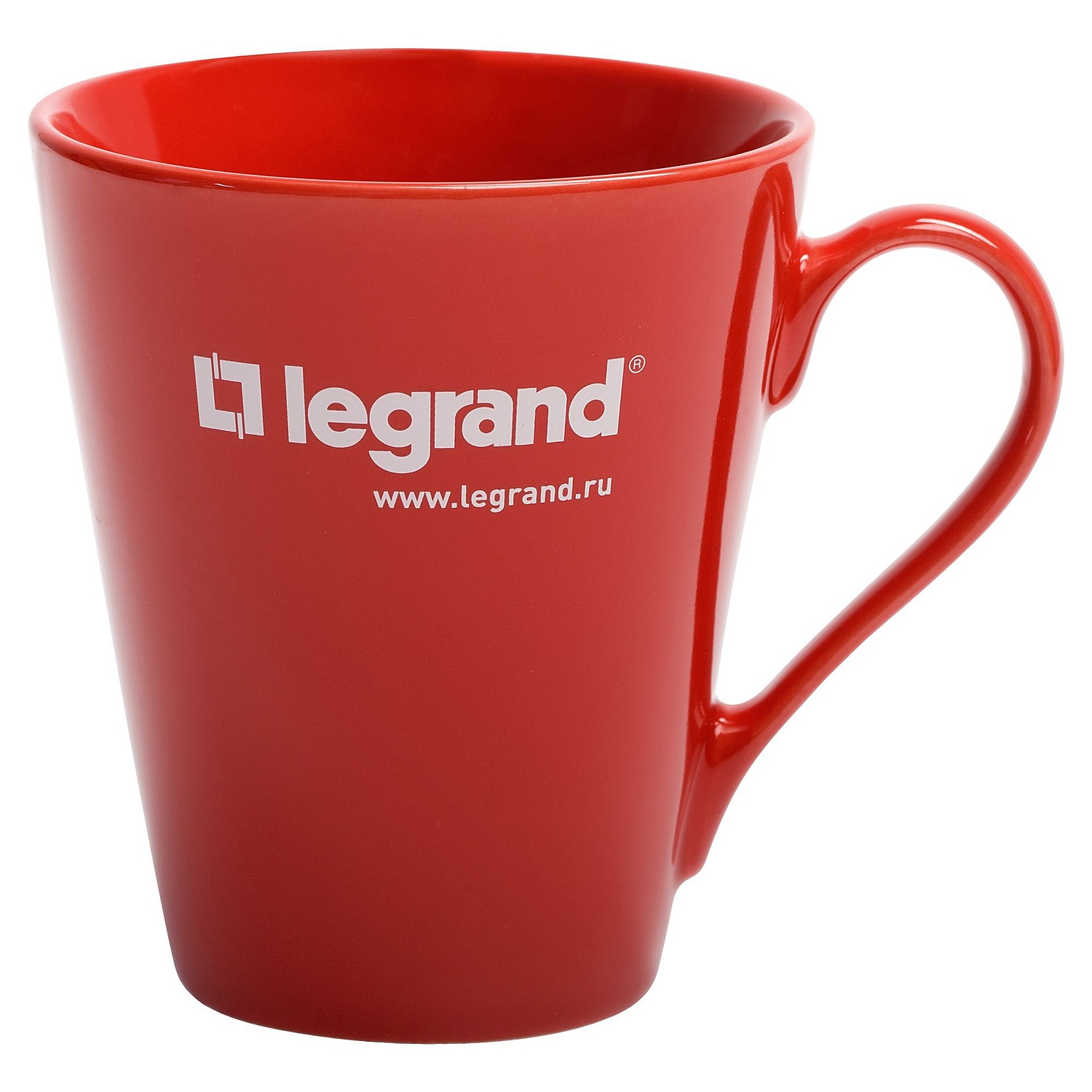 Кружка Bell, красная с логотипом