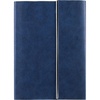 Ежедневник Petrus Flap, недатированный, синий с логотипом