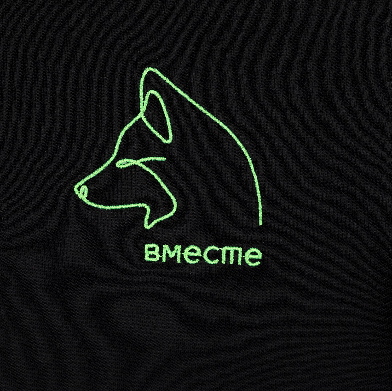 Рубашка поло Heavymill ярко-синяя с логотипом