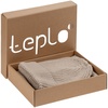 Коробка Teplo, малая, крафт с логотипом