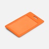Чехол для пропуска Devon, оранжевый с логотипом