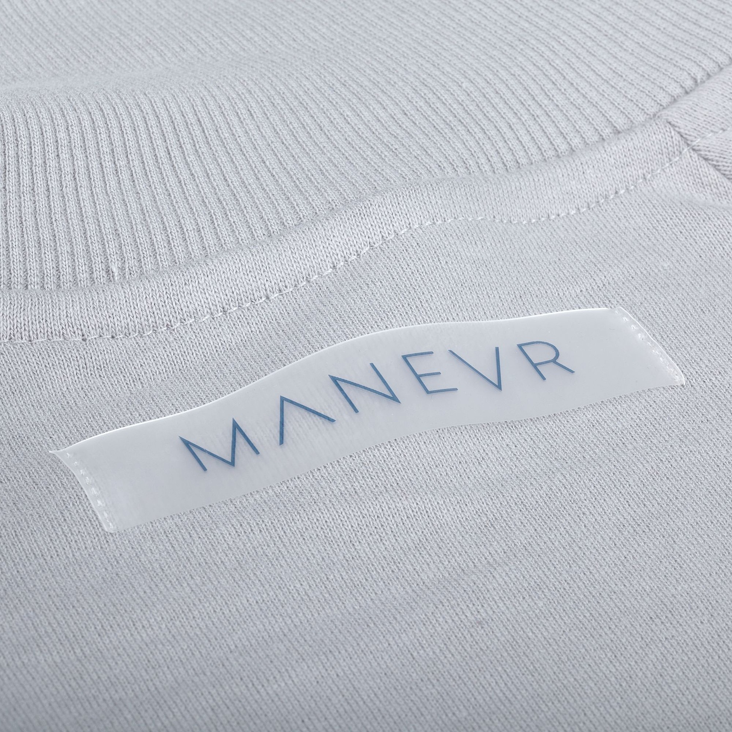 Толстовка унисекс Neofit, светло-серая с логотипом