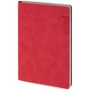 Ежедневник Lable Touch, недатированный, красный с логотипом
