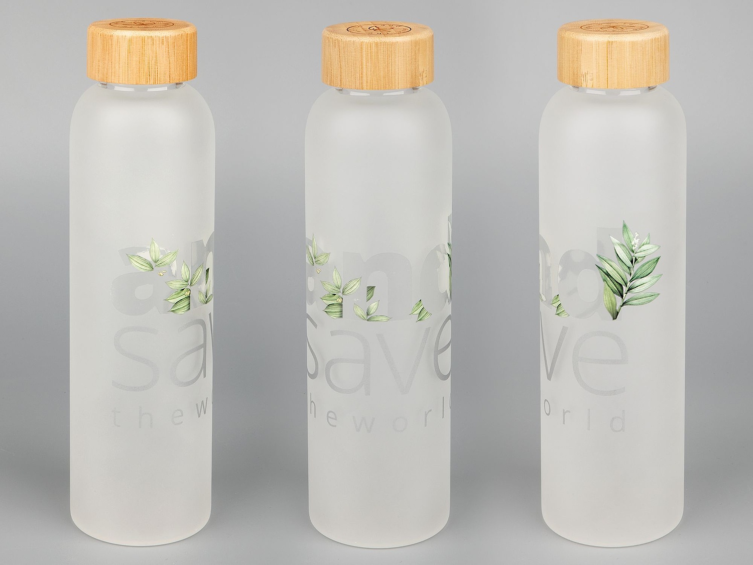 Бутылка для воды Nube, матовая с логотипом