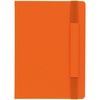 Ежедневник Peel, недатированный, оранжевый с логотипом
