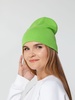 Шапка Tube Top, зеленая (салатовая) с логотипом