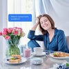 Умная колонка «Капсула Мини» с помощником «Маруся», светло-серая с логотипом