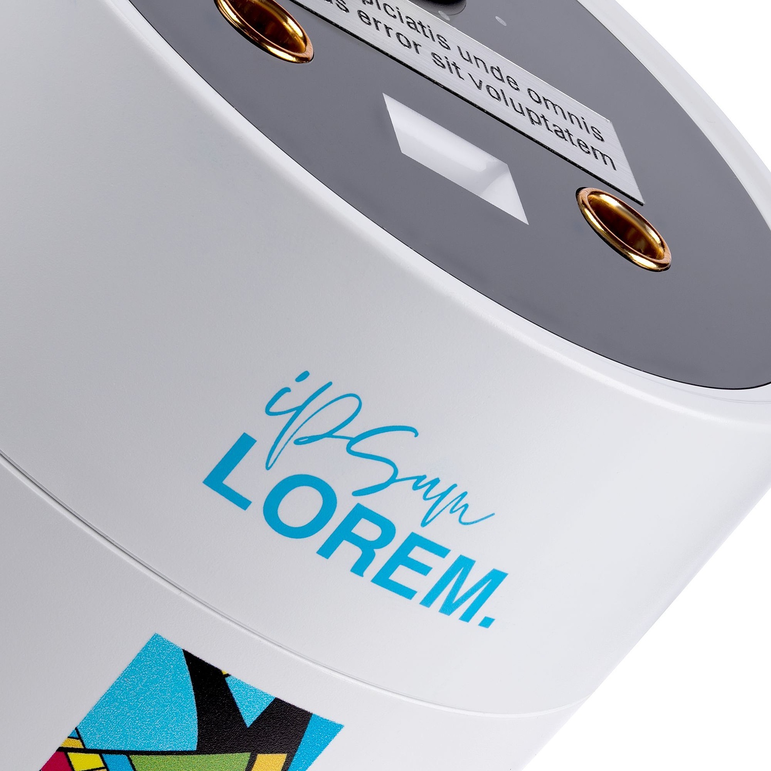 Переносной увлажнитель-ароматизатор humidiFine, белый