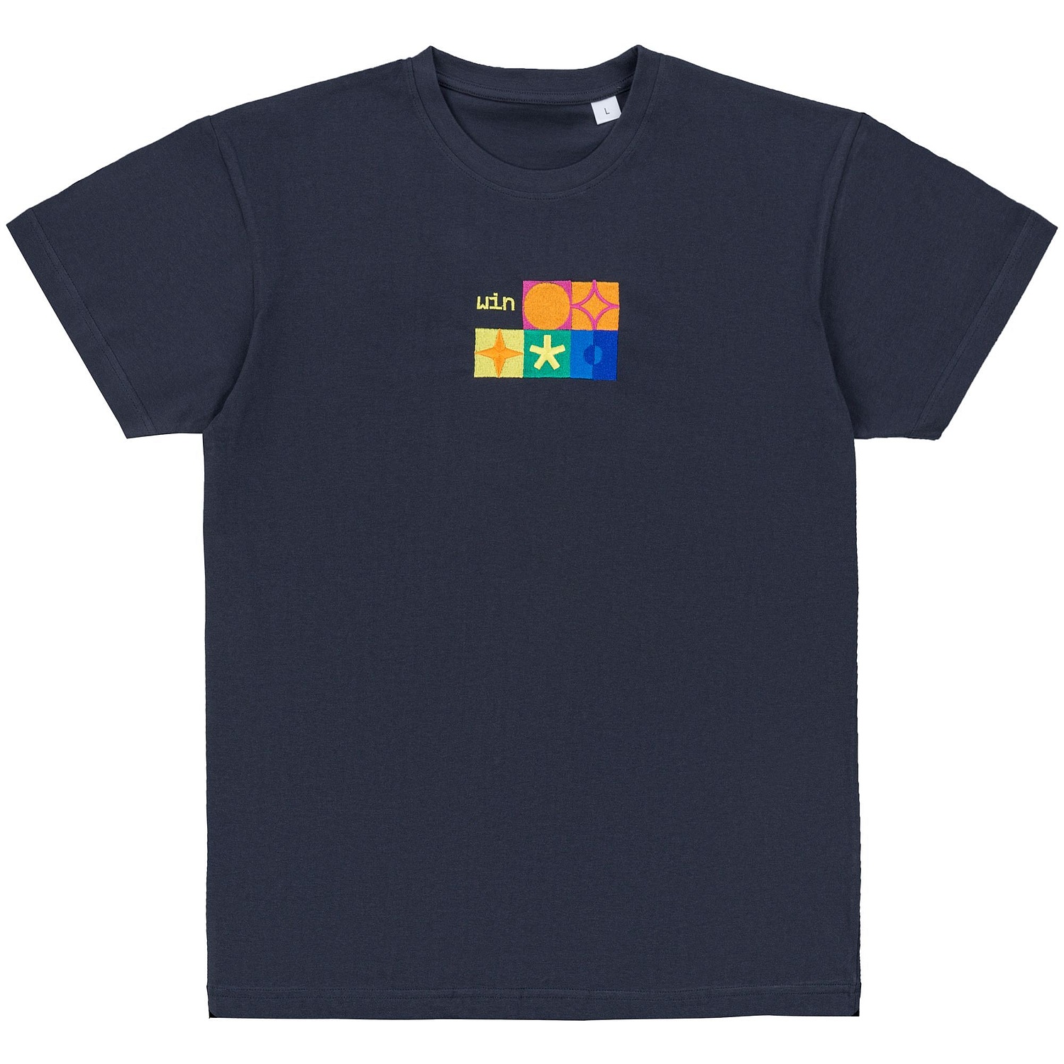 Футболка унисекс T-Bolka 180, темно-серая с логотипом