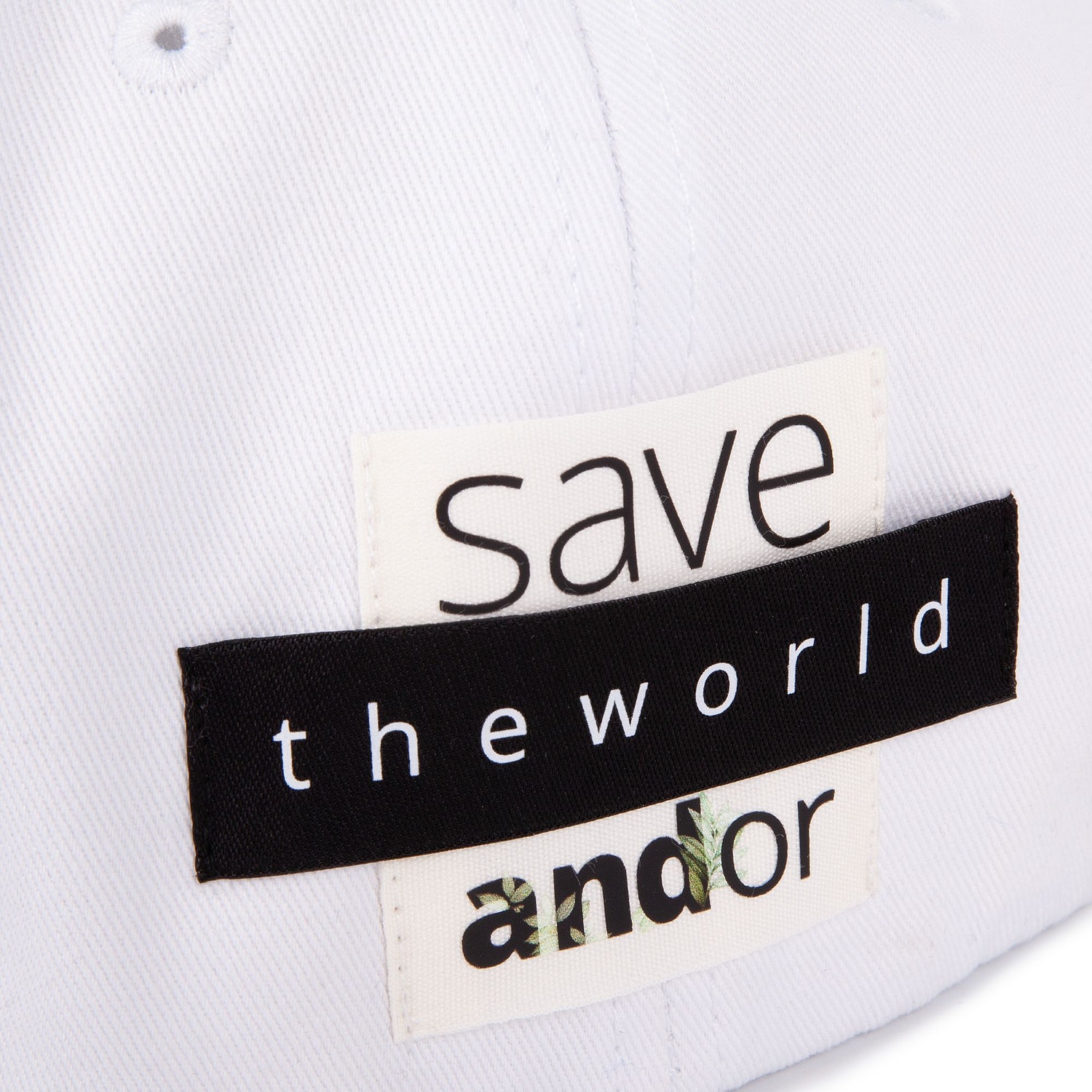 Бейсболка C2, белая с логотипом