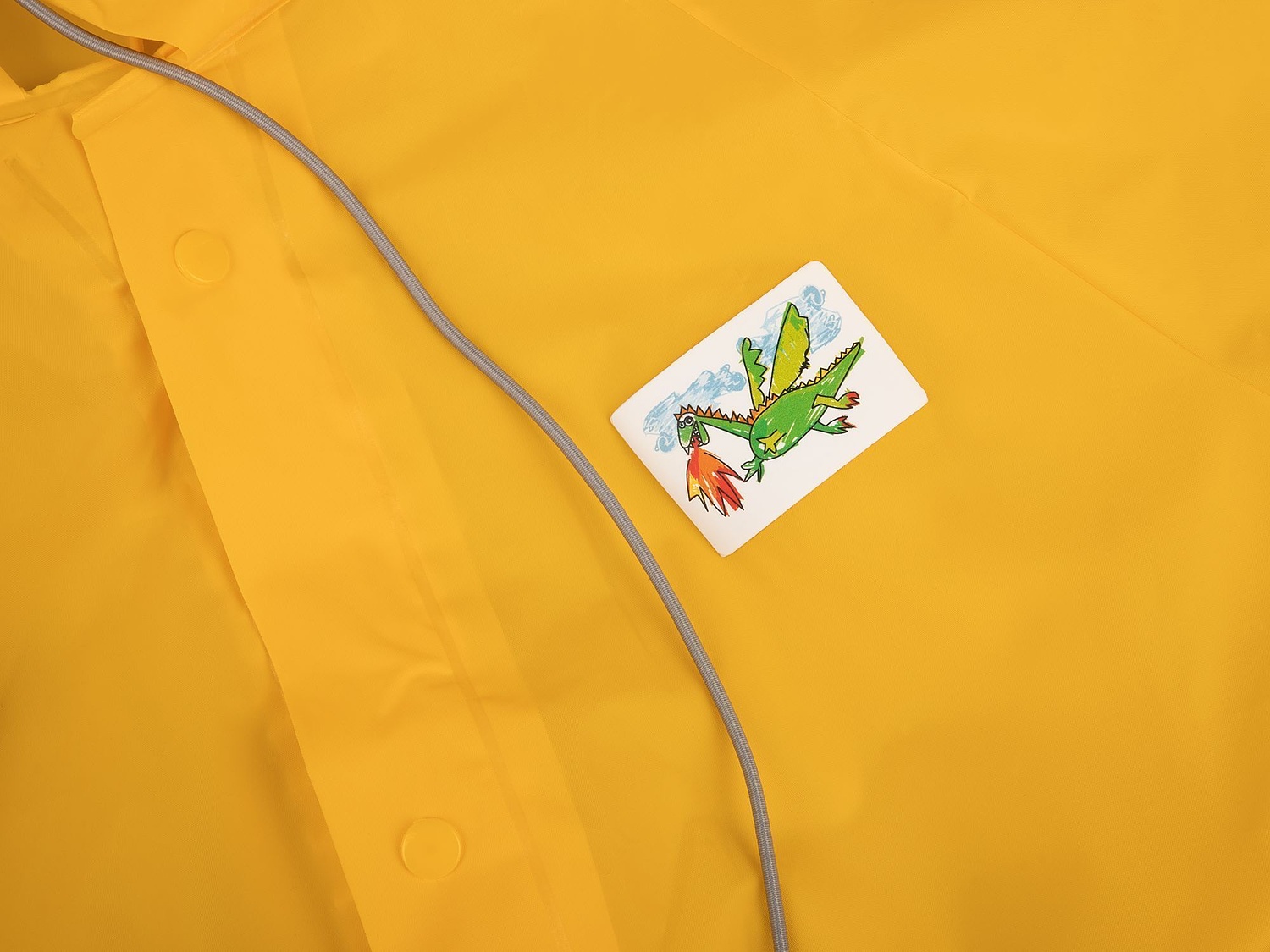 Круглая резинка Chapu L, серая, 130 см с логотипом