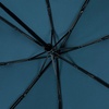 Складной зонт Fiber Magic Superstrong, голубой с логотипом