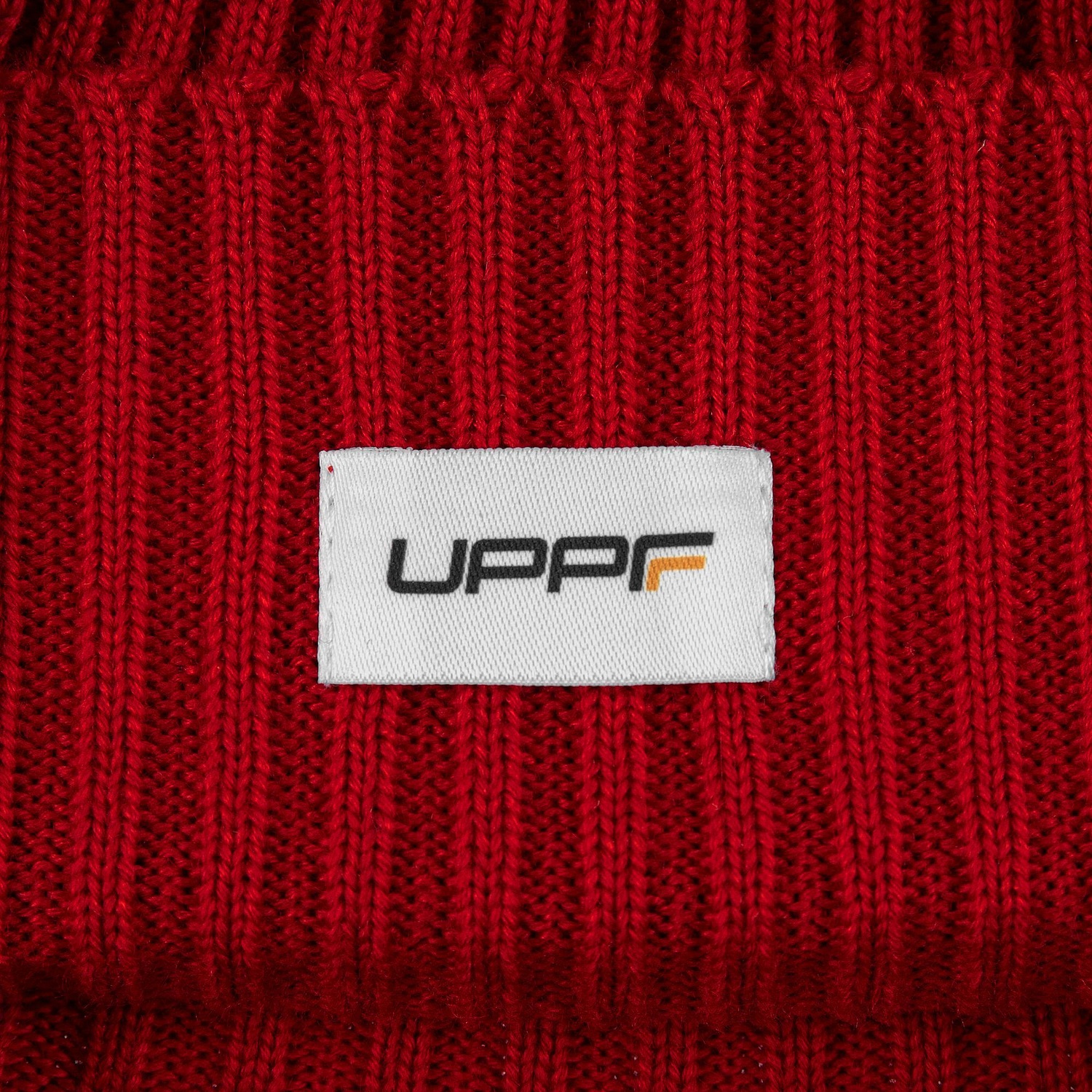 Шапка Stout, красная с логотипом