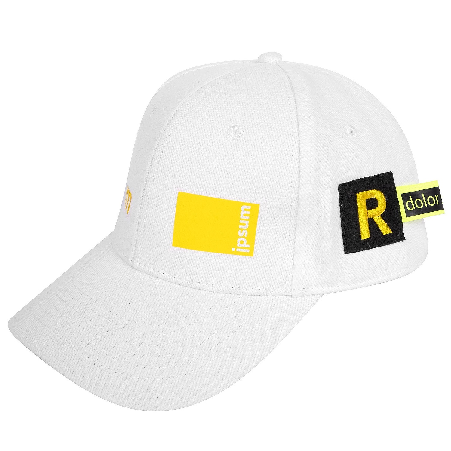 Бейсболка Hillside, белая