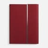 Ежедневник Petrus Flap, недатированный, красный с логотипом