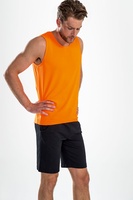 Майка мужская Sporty TT Men, зеленое яблоко с логотипом