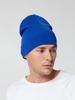 Шапка Tube Top, синяя (василек) с логотипом