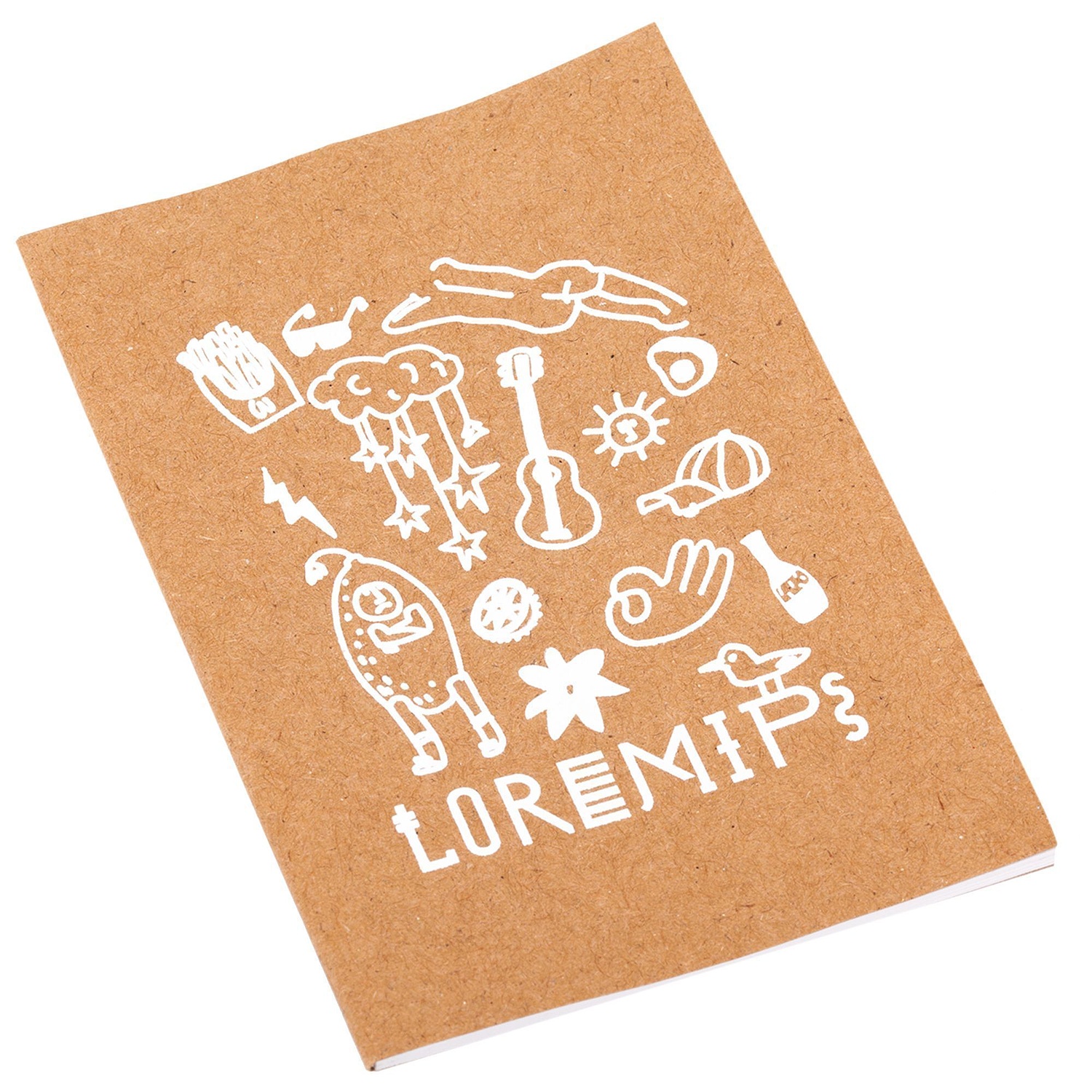 Канцелярский набор Scribe, с блокнотом, черный с логотипом