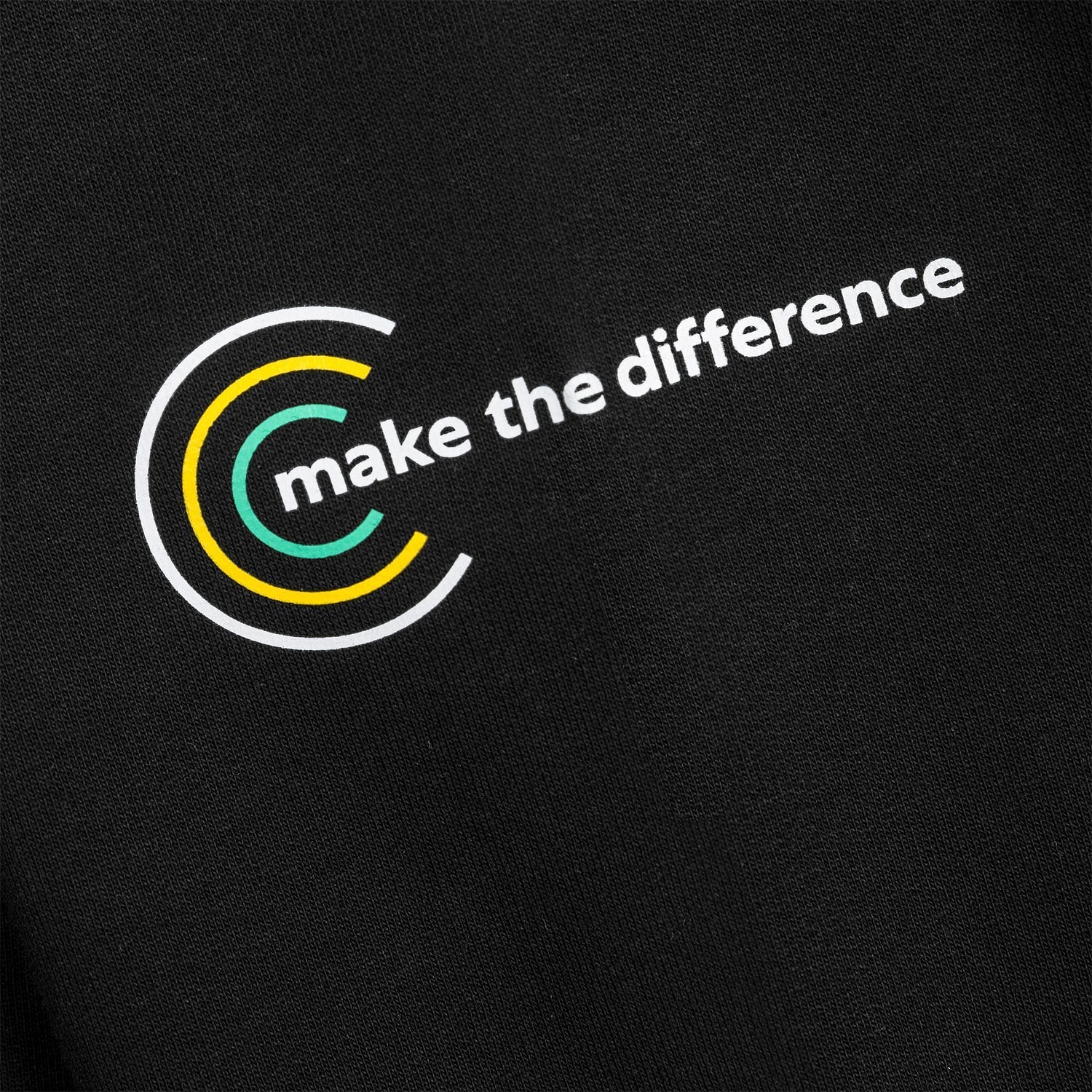 Толстовка Unit Toima, черная с логотипом