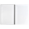 Ежедневник Notera Maxi, недатированный, серый с логотипом