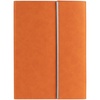 Ежедневник Petrus Flap, недатированный, оранжевый с логотипом