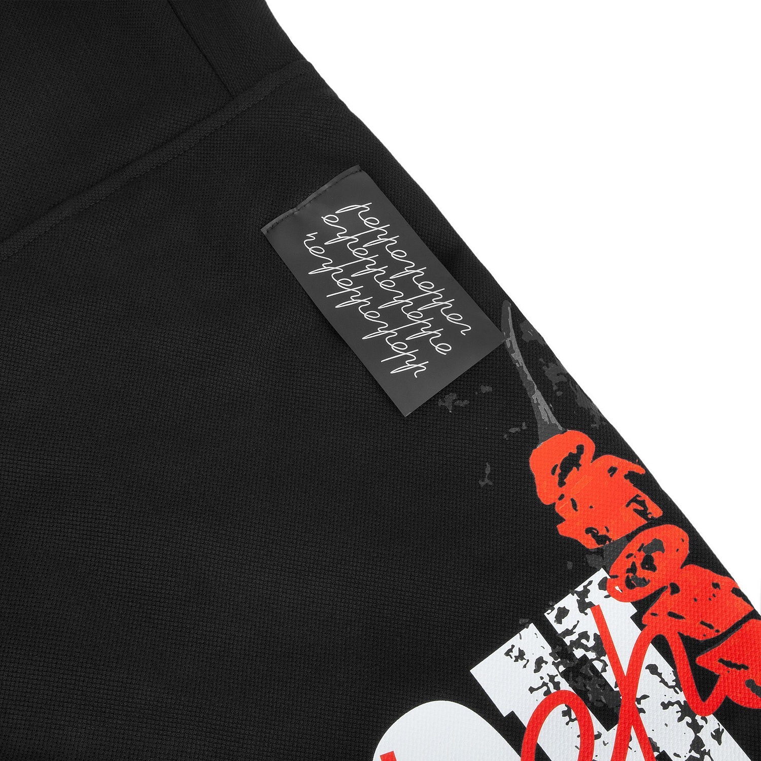 Худи унисекс Hand Some, черное с логотипом