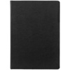 Ежедневник Cortado, недатированный, черный с логотипом