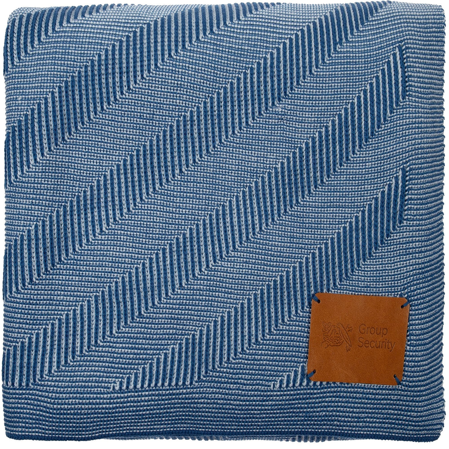 Плед Locus Solus, синий с голубым