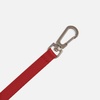 Застежка-карабин Snap Hook, S, серебристая с логотипом
