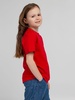 Футболка детская Regent Kids 150, красная с логотипом