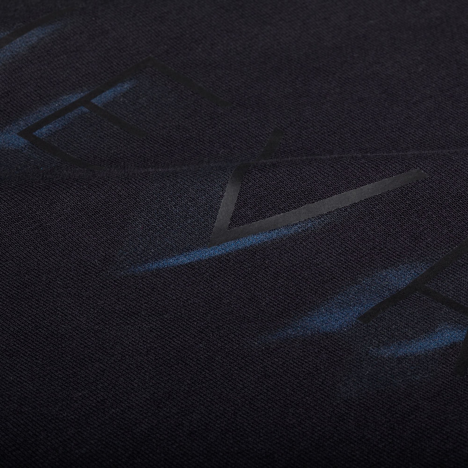 Свитшот унисекс Vozduh, черный с логотипом