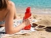 Бутылка для воды Plaske, красная с логотипом