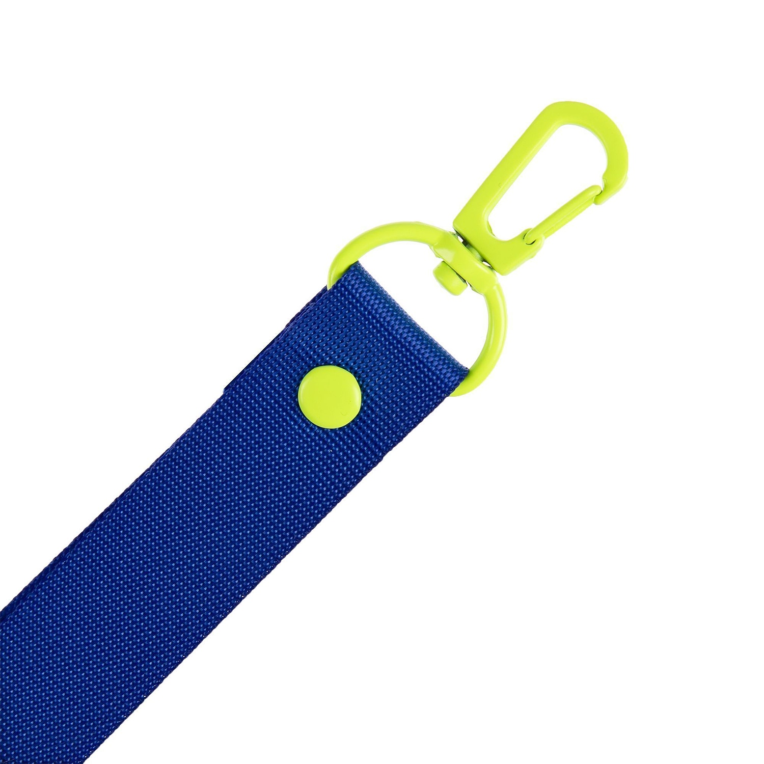 Застежка-карабин Snap Hook, M, желтый неон с логотипом