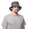 Панама "Водкостойкий", серая с логотипом