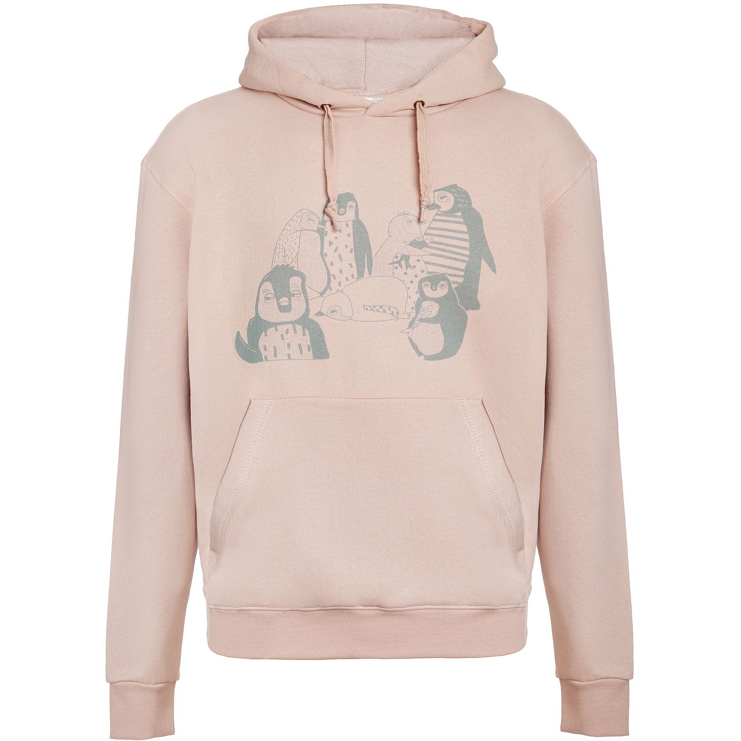 Толстовка Hooded, розовая с логотипом