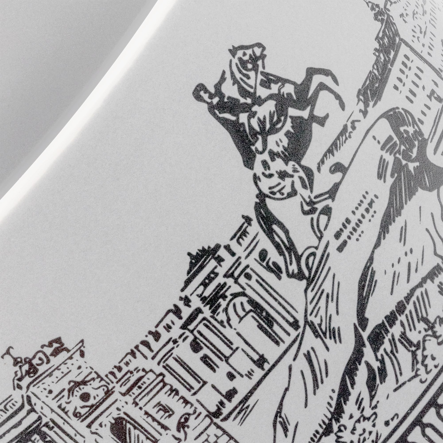 Чашка Fusion, серая с логотипом