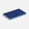 Ежедневник Flat Mini ver.2, недатированный, синий с логотипом