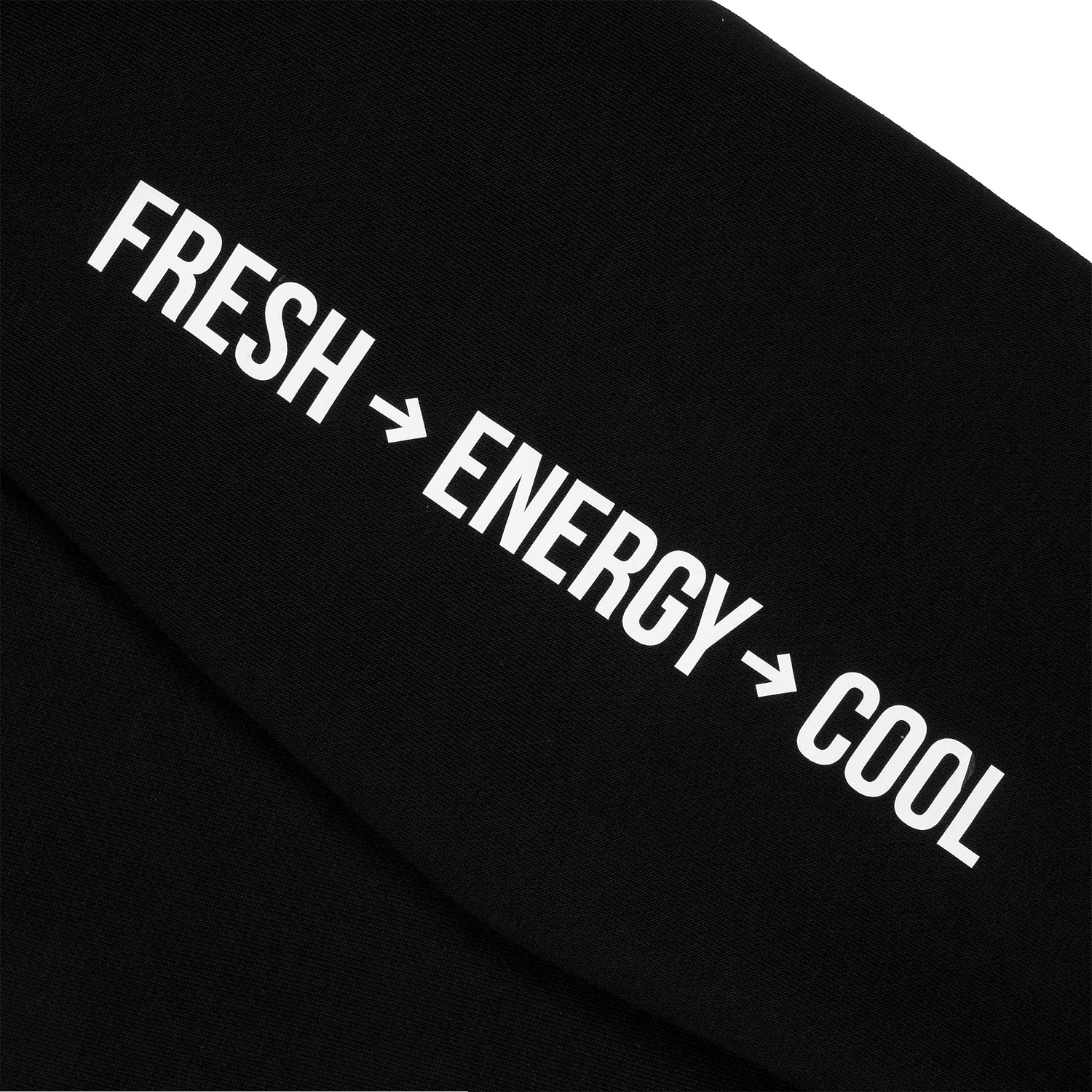 Худи унисекс оверсайз Full Swing, черное с логотипом