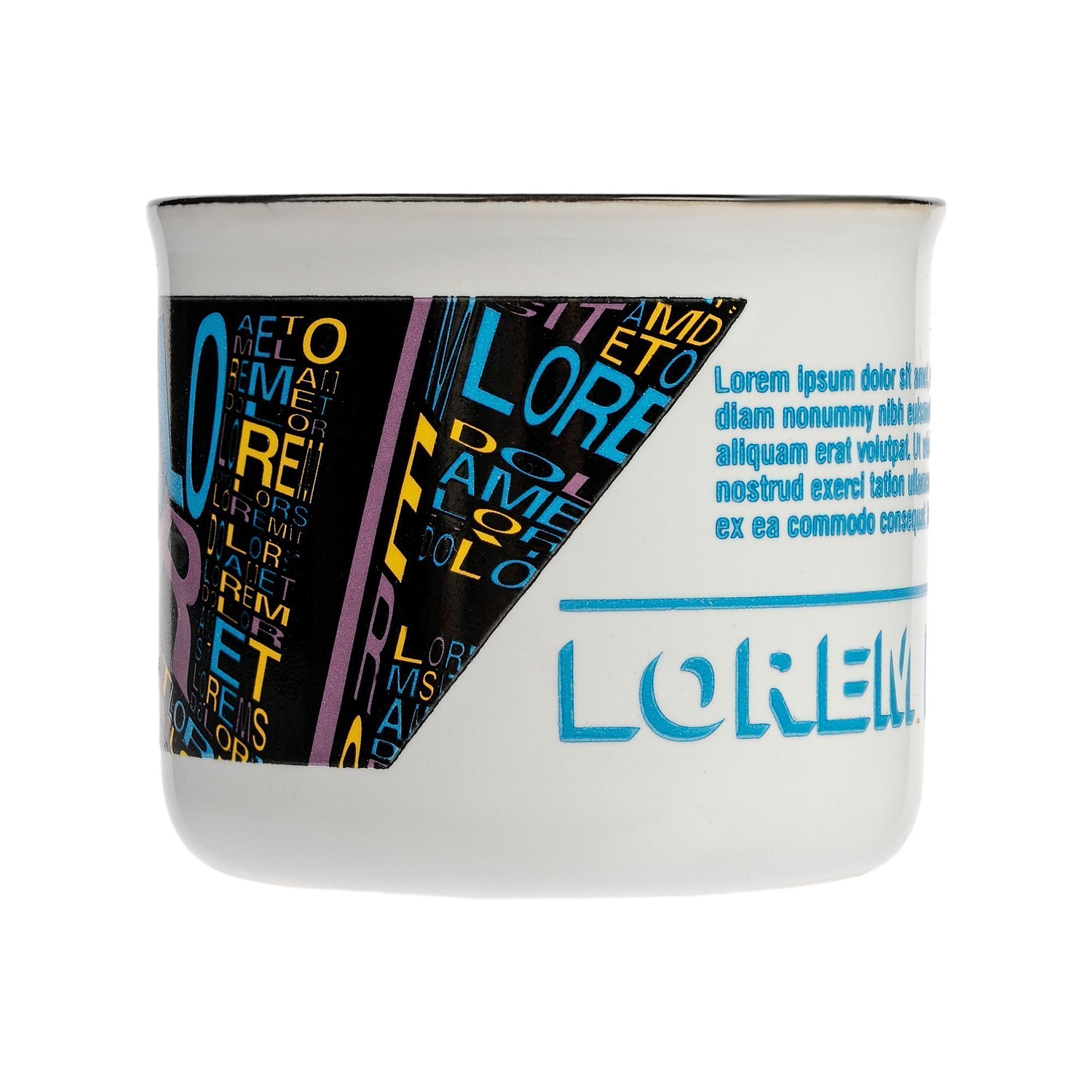 Кружка Dacha, малая, белая с логотипом