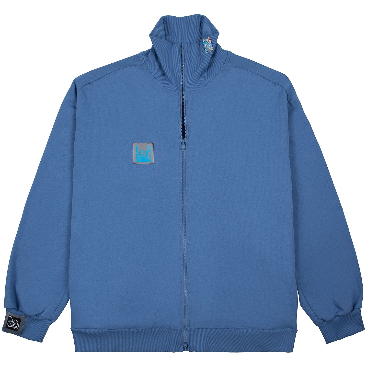 Толстовка унисекс Neofit, синяя с логотипом