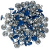 Заклепка Rivet, S, синяя с логотипом