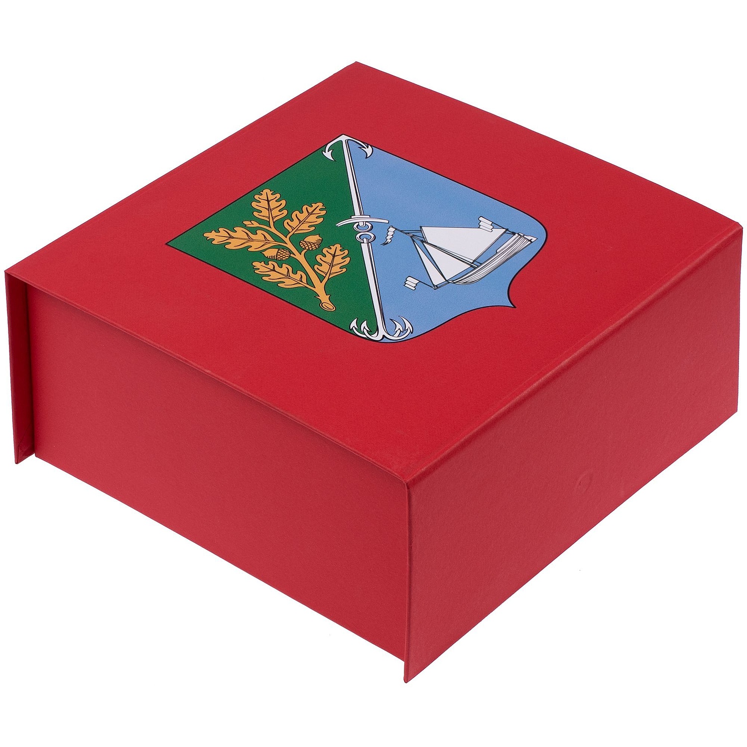 Коробка Pack In Style, красная с логотипом