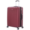 Чемодан Vaud L, бордовый с логотипом