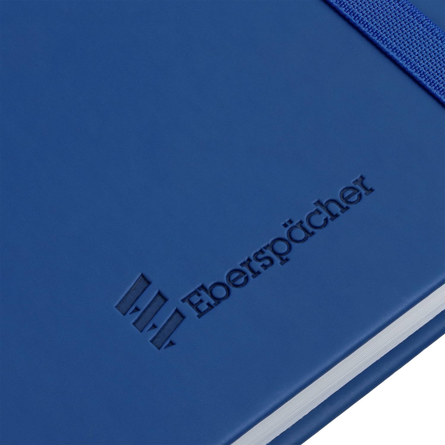 Ежедневник Favor, недатированный, синий с логотипом