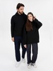 Худи оверсайз унисекс Snuggie, черное с логотипом