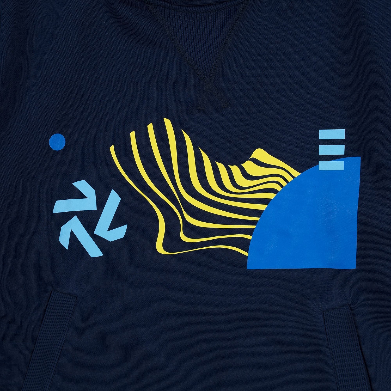 Толстовка Kulonga Terry, темно-синяя с логотипом