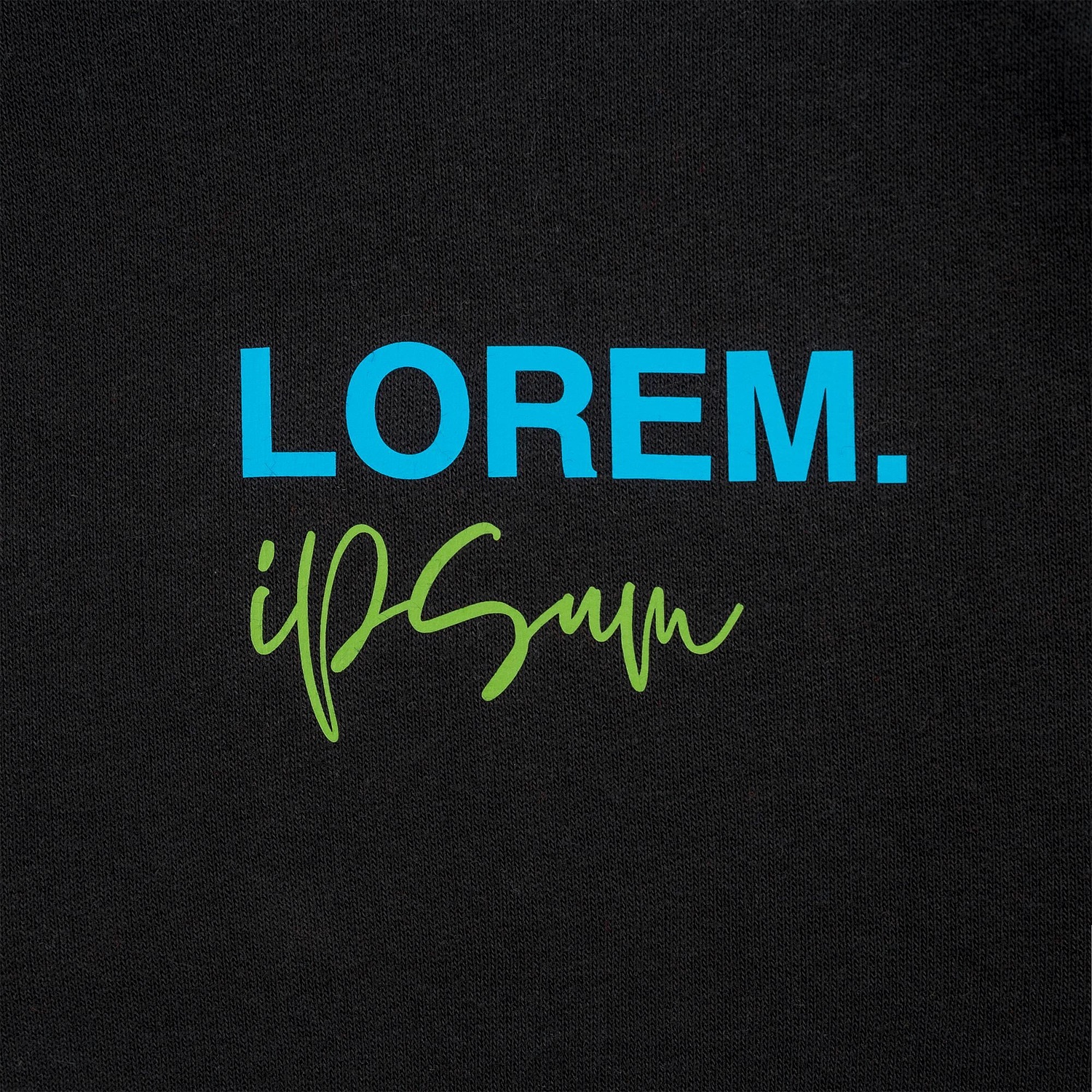 Толстовка с капюшоном Snake II бирюзовая с логотипом