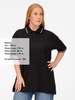 Рубашка поло Virma Stripes, черная, размер M