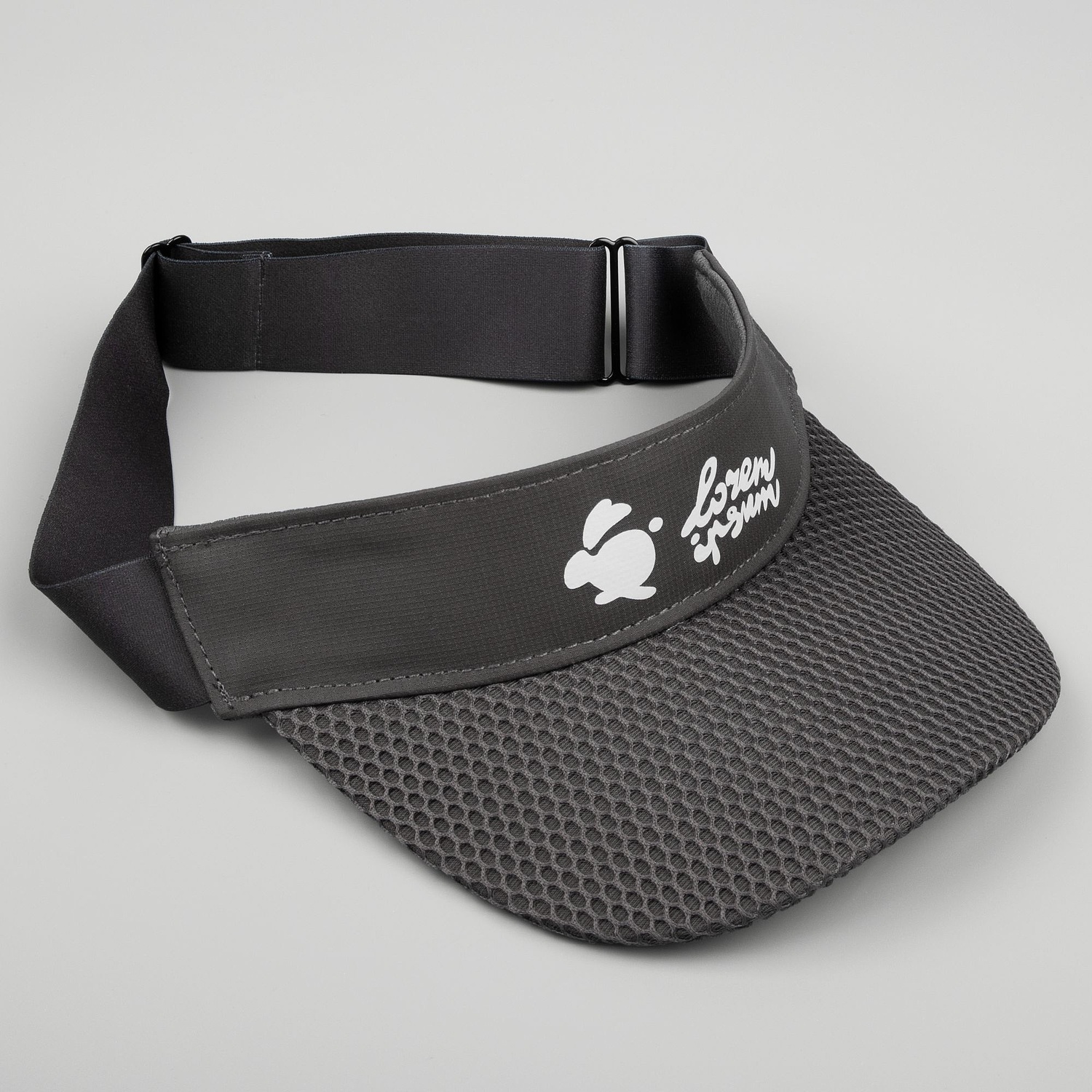 Козырек Grand Slam, темно-серый с логотипом